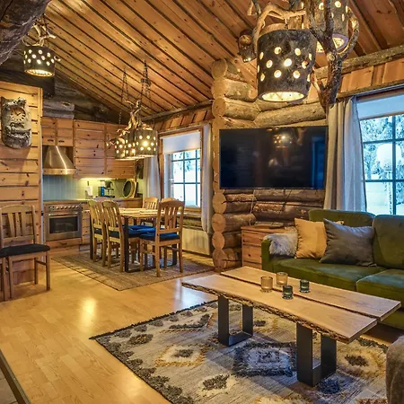 Apartman Kuusirinne 2a - A Log Near The Slopes Of